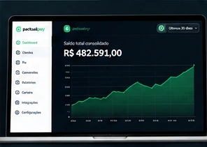 Dashboard do Lojista PactualPay